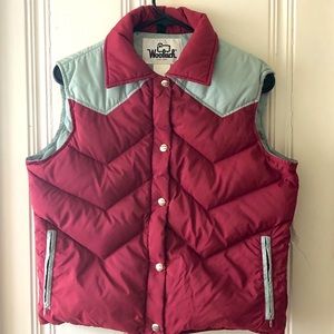 Vintage Woolrich Down Puffer Vest